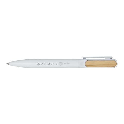 Stylo bille en aluminium recyclé Blanca Standard | Blanc | sans marquage | non disponible | non disponible