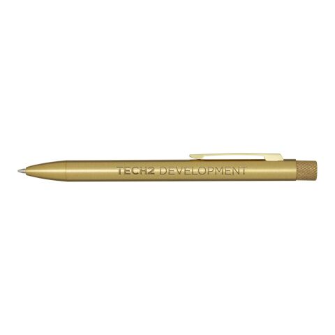 Stylo bille en laiton recyclé Beatriz Standard | Doré | sans marquage | non disponible | non disponible