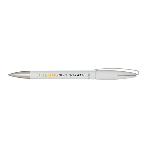 Stylo bille en plastique recyclé Ana  Standard | blanc | sans marquage | non disponible | non disponible