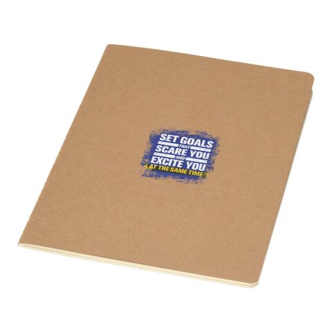 Carnet A5 en kraft avec pages lignées Slyk Standard | Naturel | sans marquage | non disponible | non disponible