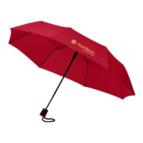 Parapluie 21" 3 sections ouverture automatique Wali