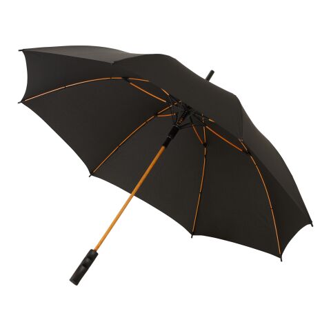 Parapluie tempête à ouverture automatique 23&quot; Spark Standard | Orange-Noir bronze | sans marquage | non disponible | non disponible | non disponible