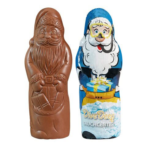 Père Noël en chocolat MAXI blanc | sans marquage