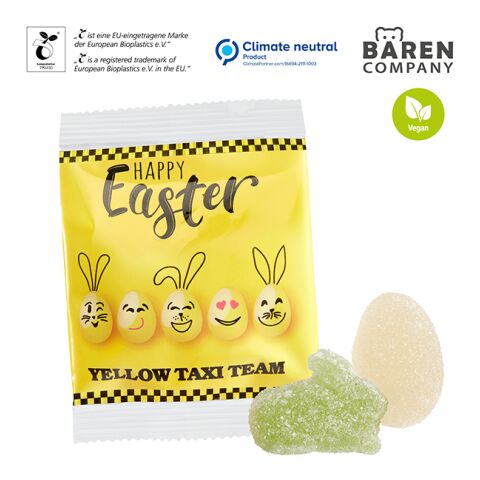 Pâte de fruits pour végétaliens, sachet compostable