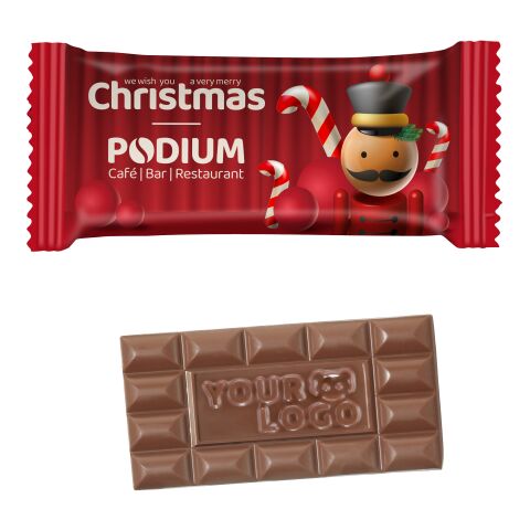 Chocolat personnalisé M, flowpack conventionnel sans marquage