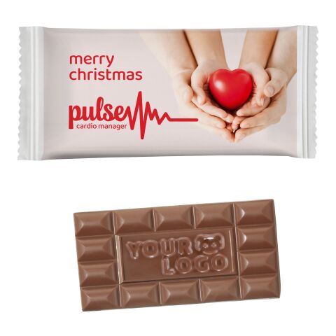 Chocolat personnalisé M, flowpack PAPIER sans marquage