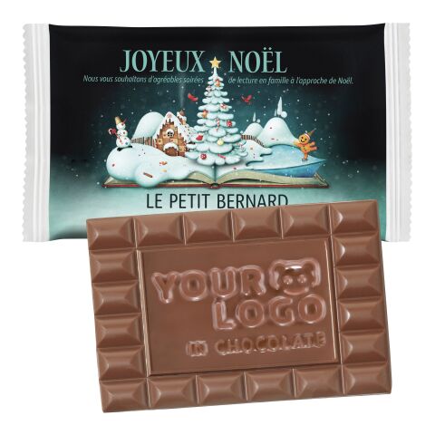 Chocolat personnalisé XL, flowpack PAPIER sans marquage