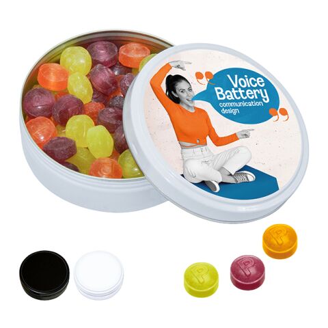 Boîte «Black or White» avec pastilles Pulmoll, 60g Numérique