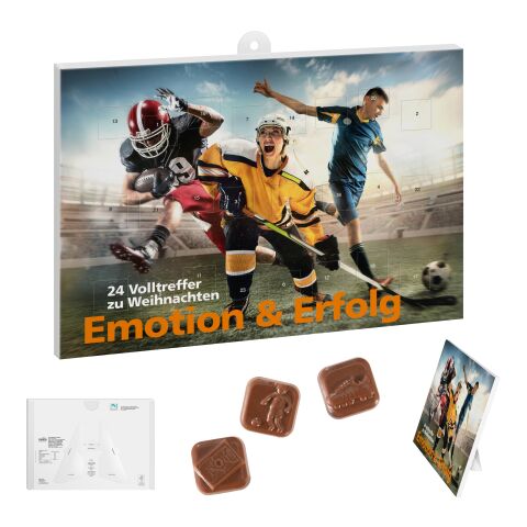Calendrier de l&#039;avent – football blanc | Impression Offset