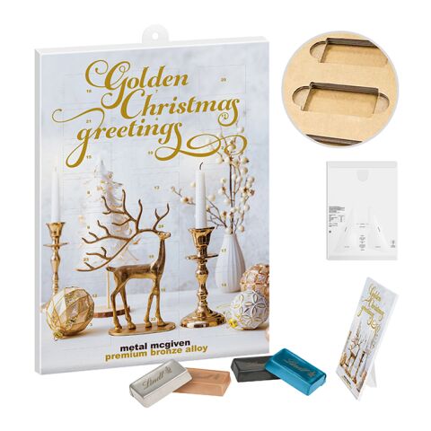 Calendrier de l'Avent avec mini chocolats Lindt Naps – PAPIER