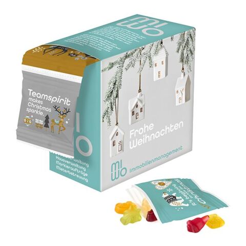 Boîte distributrice pour calendrier de l'Avent avec chaînes de bonbons gélifiés Numérique ou Offset