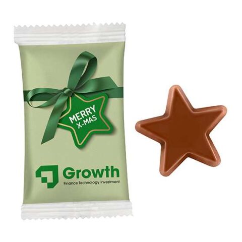 Étoile au Chocolat, flowpack PAPIER sans marquage