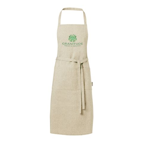 Tablier Pheebs en coton recyclé de 200 g/m² Standard | Naturel | sans marquage | non disponible | non disponible | non disponible
