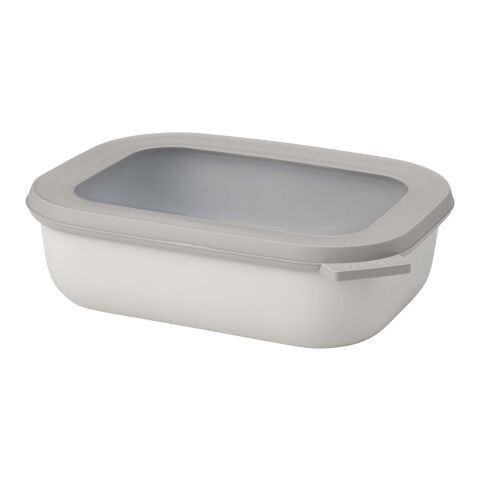 Mepal Cirqula 1 000 ml, saladier rectangulaire à plusieurs compartiments