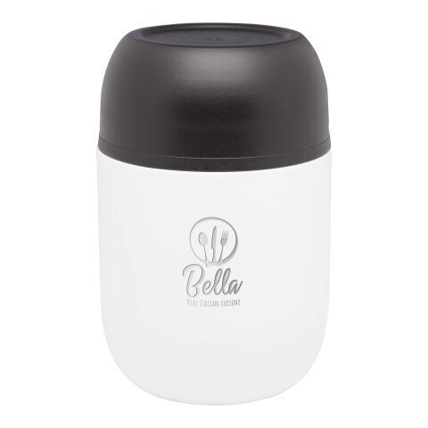 Lunch box à double paroi de 480 ml Supo Standard | Blanc | sans marquage | non disponible | non disponible