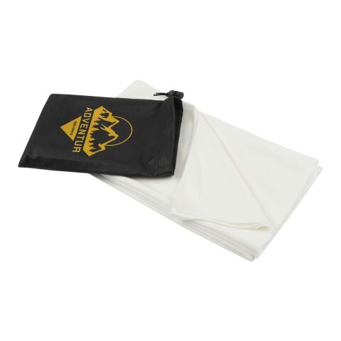 Serviette de sport Lucas en rPET 70 x 140 cm Standard | Blanc | sans marquage | non disponible | non disponible | non disponible