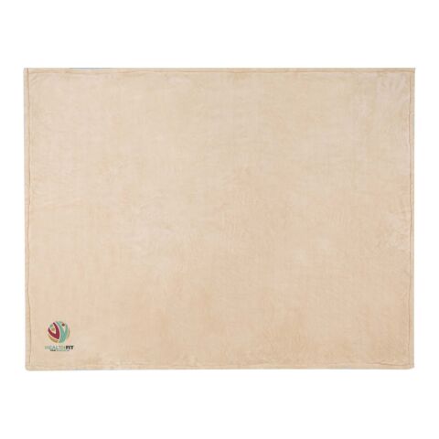 Couverture sherpa recyclée GRS Ashen Oatmeal | sans marquage | non disponible | non disponible | non disponible