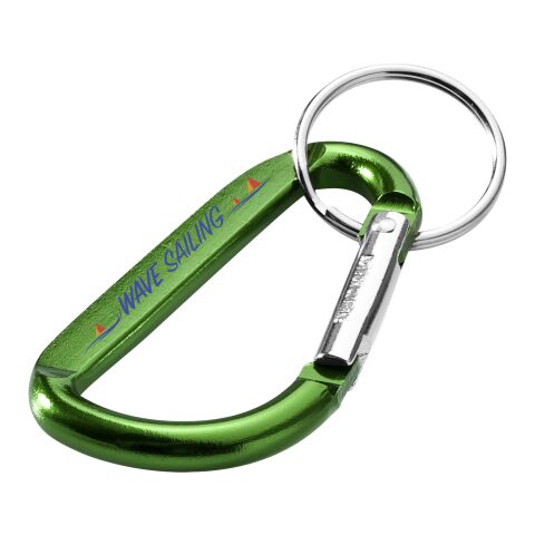 Porte-clés mousqueton Timor Standard | Vert | sans marquage | non disponible | non disponible