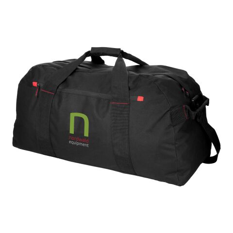 Sac de voyages extra large Vancouver Standard | Noir-Rouge | sans marquage | non disponible | non disponible | non disponible