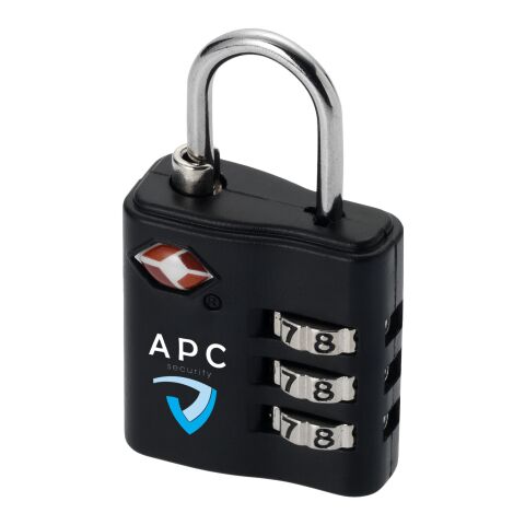 Cadenas agréé TSA pour bagages Kingsford Standard | Noir | sans marquage | non disponible | non disponible