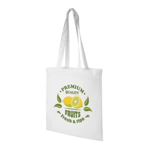 Sac Shopping coton Madras 140g/m² 