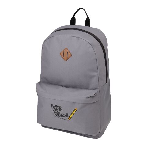 Sac à dos pour ordinateur Stratta 15 pouces Standard | Gris | sans marquage | non disponible | non disponible | non disponible