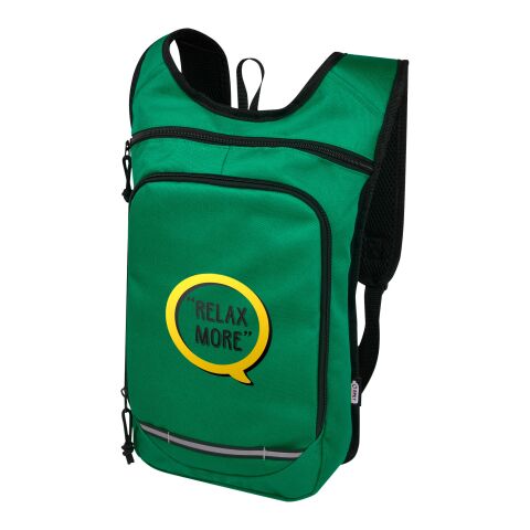 Sac à dos Trails RPET GRS de 6,5 L pour l&#039;extérieur Standard | Vert | sans marquage | non disponible | non disponible | non disponible