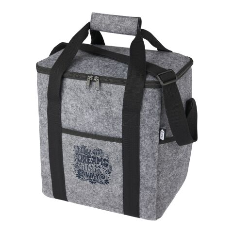 Sac isotherme Felta en feutrine recyclée GRS de 21 L Standard | Gris acier | sans marquage | non disponible | non disponible | non disponible