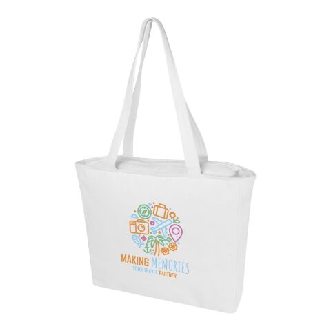 Sac shopping Weekender recyclé de 500 g/m² Standard | Blanc | sans marquage | non disponible | non disponible