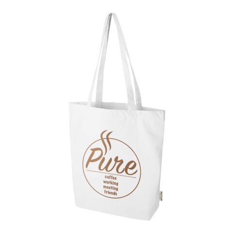 Sac shopping Florida certifié GRS 270 g/m² 10L Standard | blanc | sans marquage | non disponible | non disponible | non disponible