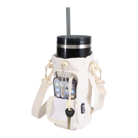 Sac porte-bouteille Trip Aware™ de 2 L en matériaux recyclés Standard | Blanc cassé | sans marquage | non disponible | non disponible | non disponible