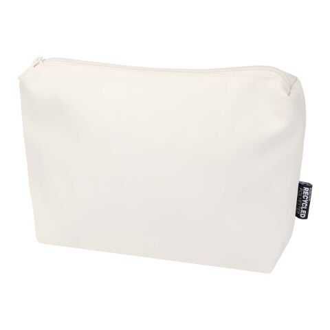 Trousse de toilette de voyage Trip Aware™ de 2 L en matériaux recyclés Standard | Blanc cassé | sans marquage | non disponible | non disponible | non disponible