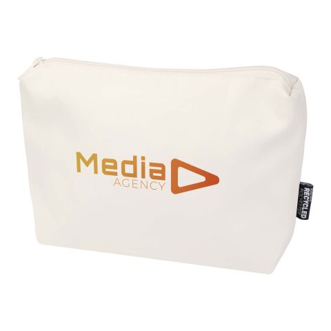 Trousse de toilette de voyage Trip Aware™ de 2&nbsp;L en matériaux recyclés Standard | Ivoire | sans marquage | non disponible | non disponible | non disponible