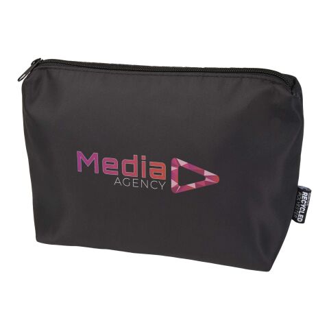 Trousse de toilette de voyage Trip Aware™ de 2 L en matériaux recyclés Standard | Noir | sans marquage | non disponible | non disponible | non disponible