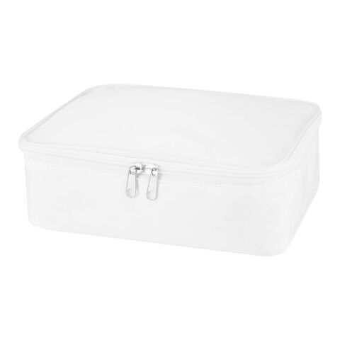 Organisateur de maquillage Muse en RPET certifié GRS Standard | Blanc cassé | sans marquage | non disponible | non disponible | non disponible