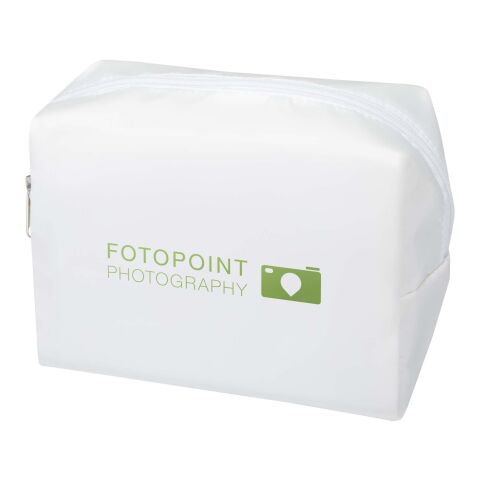 Trousse de toilette Muse en RPET certifiée GRS Standard | Blanc cassé | sans marquage | non disponible | non disponible | non disponible