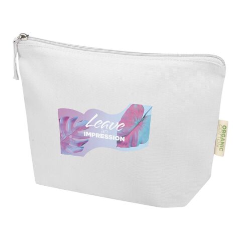 Trousse de toilette Odisha de 1&nbsp;L bio certifiée OCS 180&nbsp;g/m² Standard | Blanc | sans marquage | non disponible | non disponible | non disponible