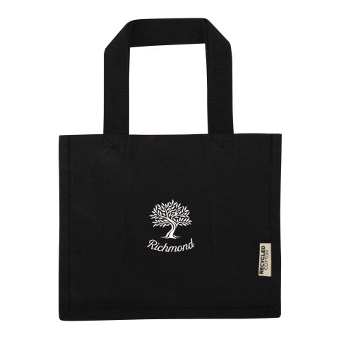 Mini sac shopping Odessa à soufflet en coton recyclé de 9 L et 220 g/m² certifié GRS