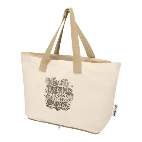 Sac shopping Sierra pliable en coton recyclé GRS 140 g/m2 7 L