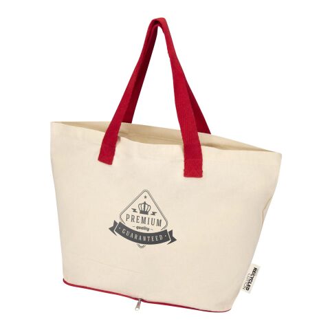 Sac shopping Sierra pliable en coton recyclé GRS 140 g/m2 7 L