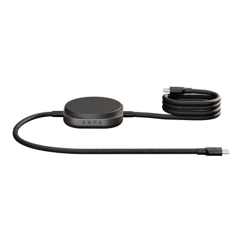 Câble de charge USB-C 2-en-1 de 240&nbsp;W Zens Pro 2 Standard | Noir | sans marquage | non disponible | non disponible