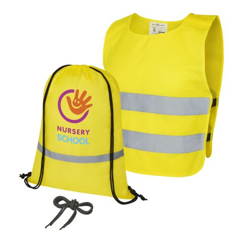 Ensemble de sécurité et de visibilité Ingeborg pour les enfants de 7 à 12 ans Standard | jaune fluo | sans marquage | non disponible | non disponible