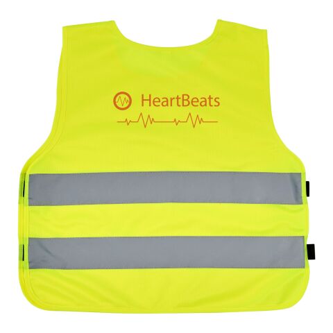 Gilet de sécurité velcro pour enfants 3-6 ans Odile Standard | jaune fluo | sans marquage | non disponible | non disponible