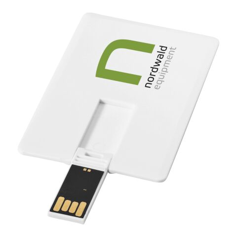 Carte USB Slim 2Go Standard | Blanc | sans marquage | non disponible | non disponible