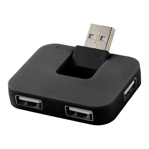 Hub USB 4 ports Gaia Standard | Noir | sans marquage | non disponible | non disponible