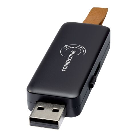 Clé USB lumineuse Gleam 16 Go Standard | Noir bronze | sans marquage | non disponible | non disponible