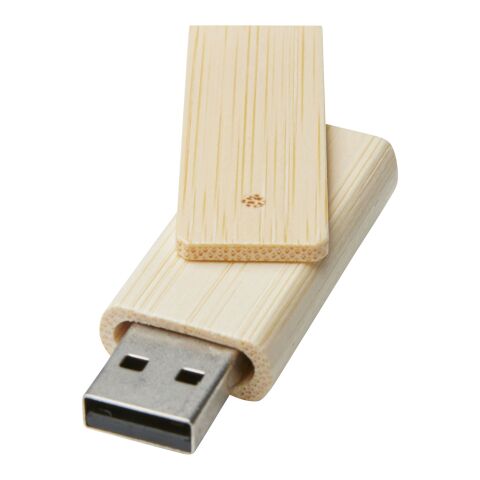Clé USB Rotate 8 Go en bambou Standard | Beige | sans marquage | non disponible | non disponible