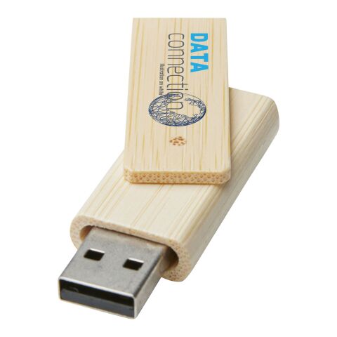 Clé USB Rotate 8 Go en bambou Standard | Beige | sans marquage | non disponible | non disponible