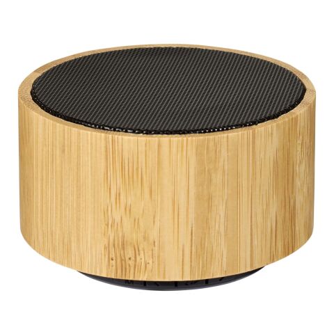 Haut-parleur Bluetooth® en bambou Cosmos Standard | beige-Noir bronze | sans marquage | non disponible | non disponible