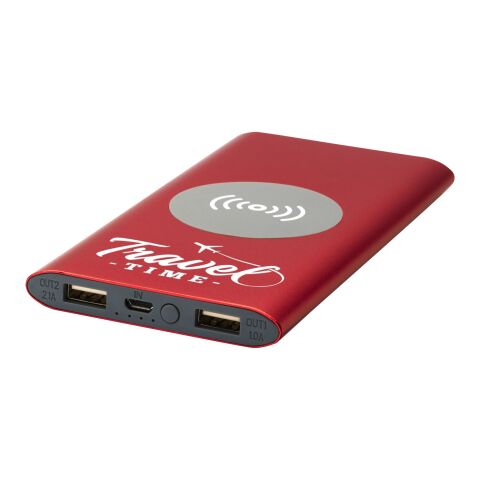 Batterie de secours sans fil Juice de 8 000 mAh Standard | Rouge | sans marquage | non disponible | non disponible
